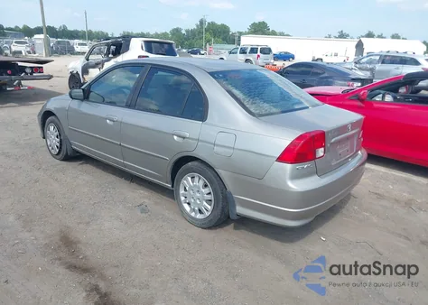 2005 Honda Civic Lx z USA, uszkodzony, nr VIN 2HGES16535H596301